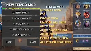 Tembo Modz ML APK (Unlock Ml Skin) Download For Android 2